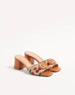 Valentino Vlogo Signature Cherryfic Slide Sandal 60Mm - Image 7